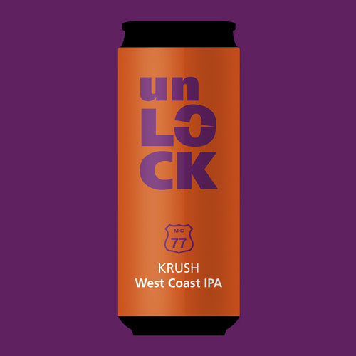 MC77 Birrificio Artigianale Unlock Krush (lattina da 33cl) - MC77 Birrificio Artigianale