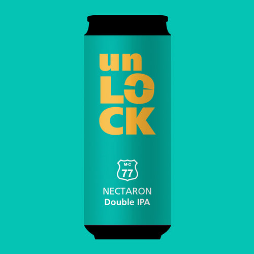 MC77 Birrificio Artigianale Unlock Nectaron (lattina da 33 cl) - MC77 Birrificio Artigianale