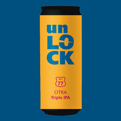 MC77 Birrificio Artigianale Unlock Citra (lattina da 33 cl) - MC77 Birrificio Artigianale